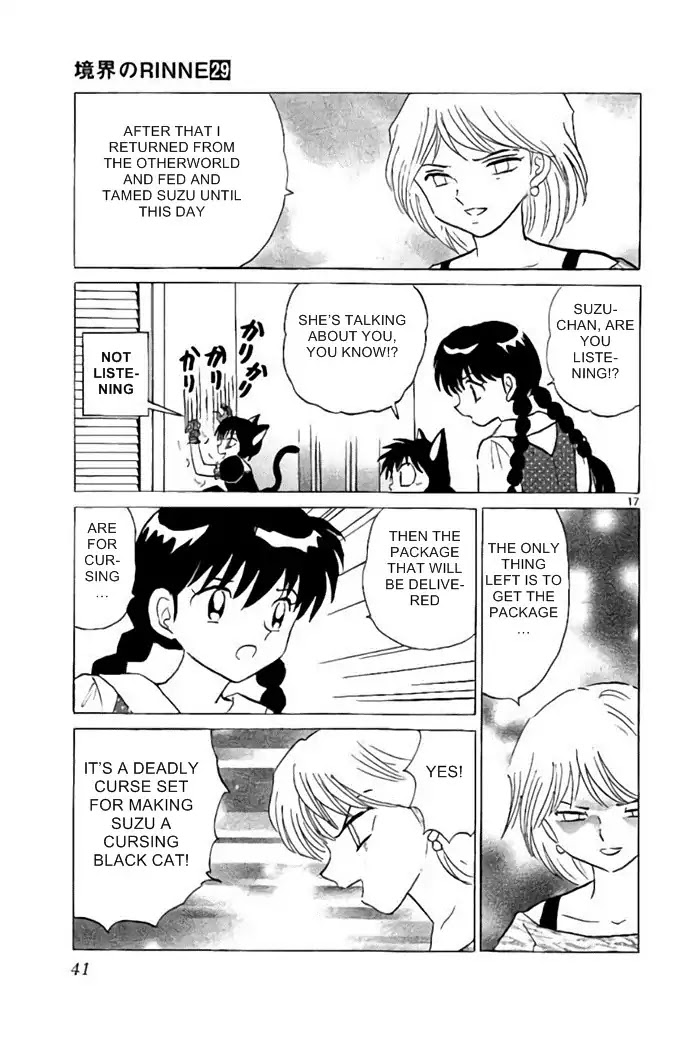 Kyoukai no Rinne Chapter 280 page 17 - Chapter 280: Suzu is Missing