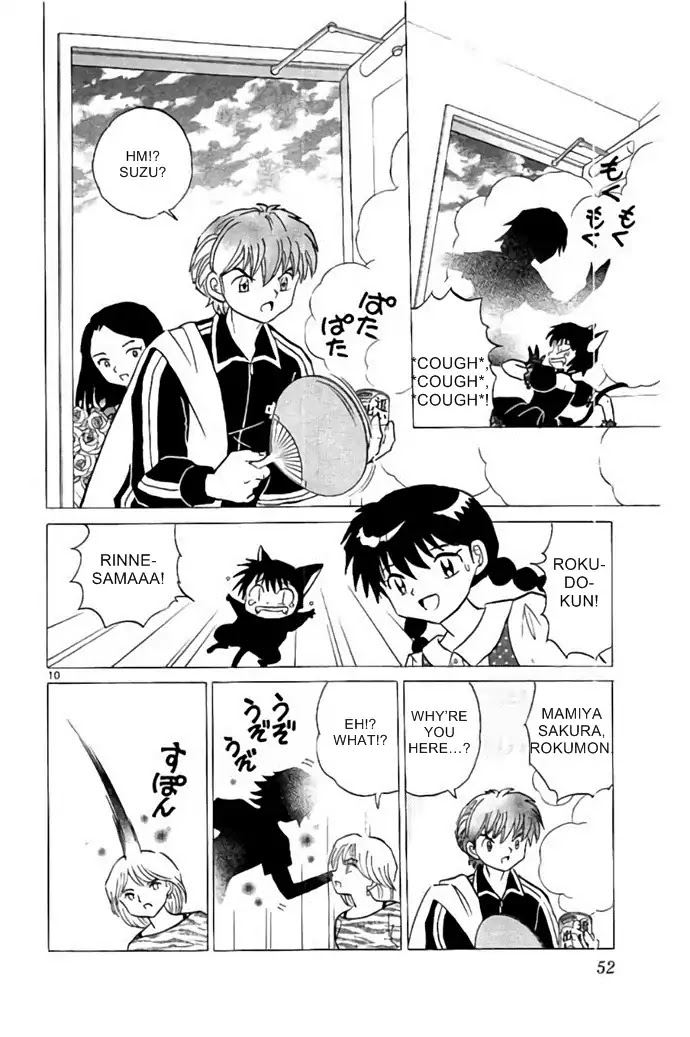 Kyoukai no Rinne Chapter 281 page 10 - Chapter 281: Magic That Uses Black Cats