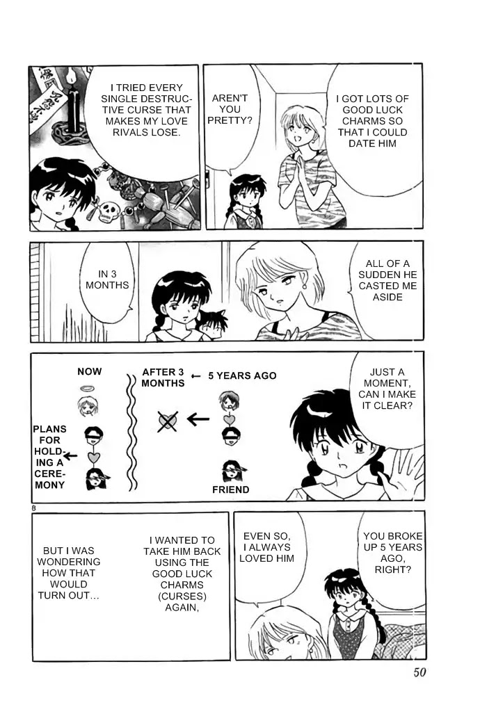 Kyoukai no Rinne Chapter 281 page 8 - Chapter 281: Magic That Uses Black Cats