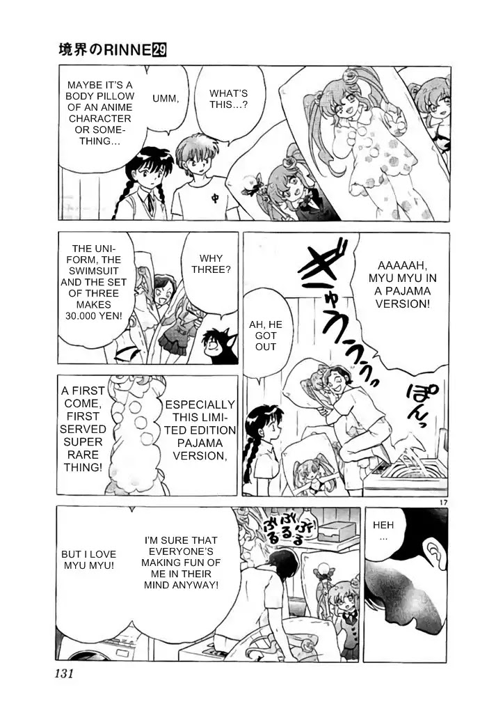 Kyoukai no Rinne Chapter 285 page 17 - Chapter 285: Ulterior to The 30,000 Yen