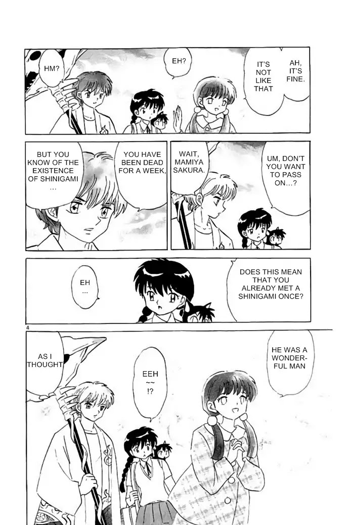 Kyoukai no Rinne Chapter 287 page 4 - Chapter 287: Shinigami Prince