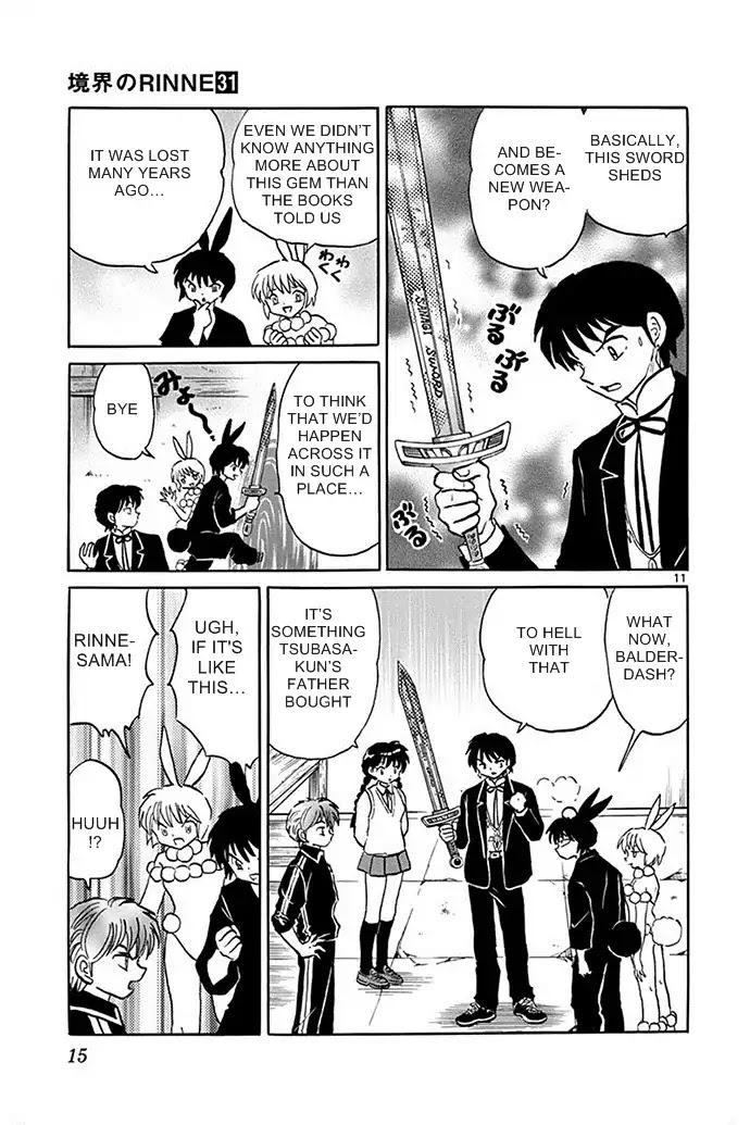 Kyoukai no Rinne Chapter 299 page 11 - Chapter 299: The Rusty Holy Sword
