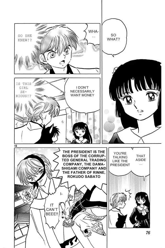 Kyoukai no Rinne Chapter 302 page 16 - Chapter 302: Tracking the Number