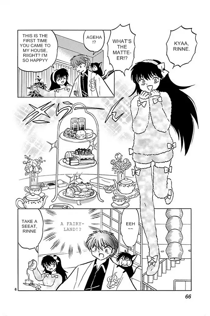 Kyoukai no Rinne Chapter 302 page 6 - Chapter 302: Tracking the Number