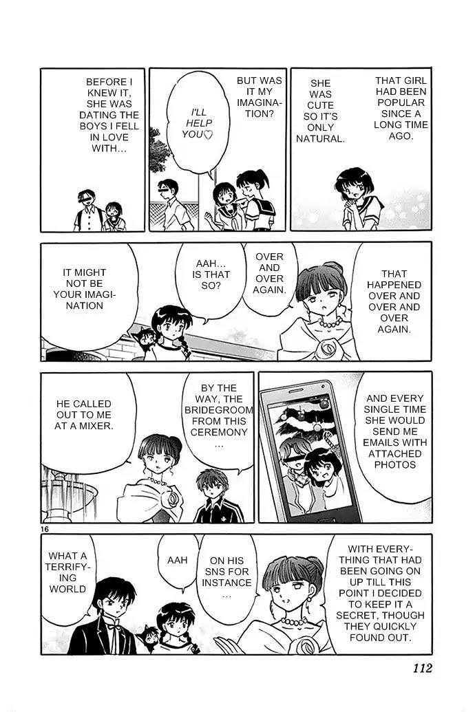 Kyoukai no Rinne Chapter 304 page 16 - Chapter 304: I Want A Bouquet
