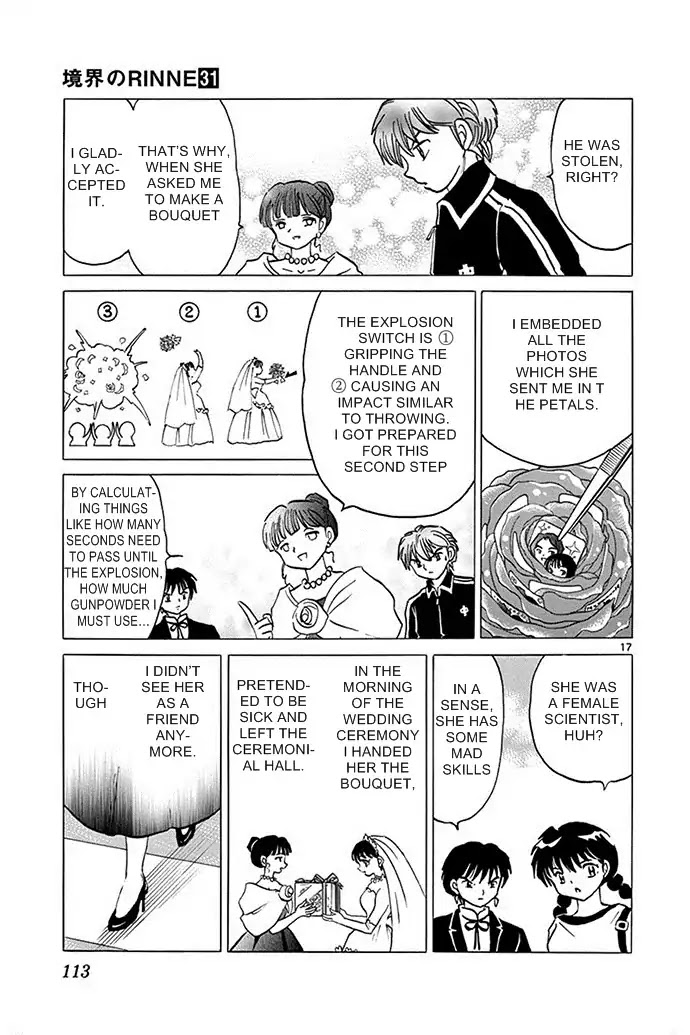 Kyoukai no Rinne Chapter 304 page 17 - Chapter 304: I Want A Bouquet