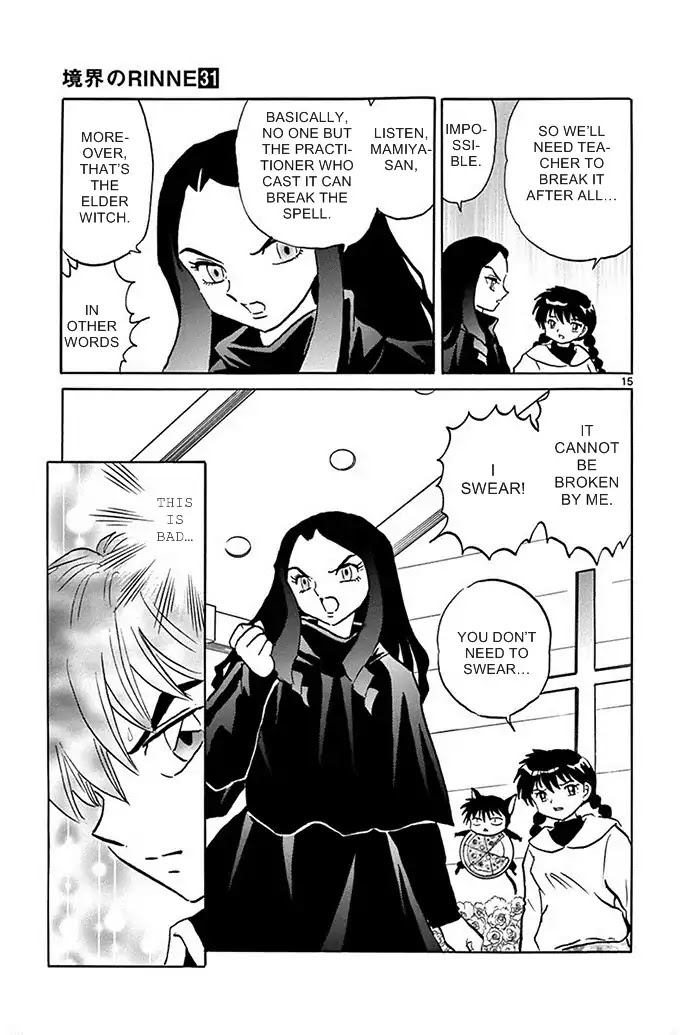 Kyoukai no Rinne Chapter 305 page 15 - Chapter 305: The Garthering of The Witches