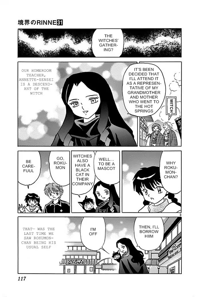 Kyoukai no Rinne Chapter 305 page 3 - Chapter 305: The Garthering of The Witches