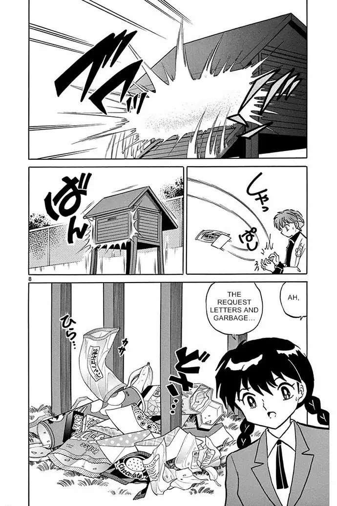 Kyoukai no Rinne Chapter 307 page 8 - Chapter 307: The Red Weather Hutch