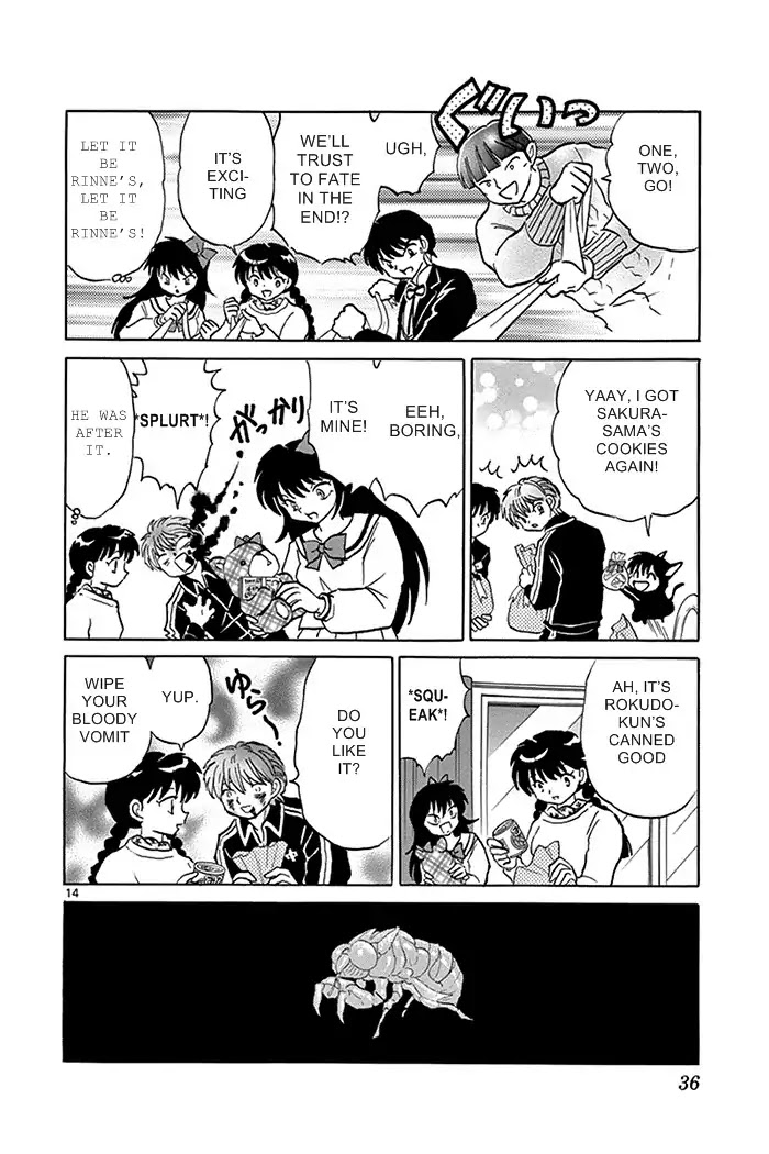 Kyoukai no Rinne Chapter 310 page 14 - Chapter 310: The Christmas Exorcism Meeting