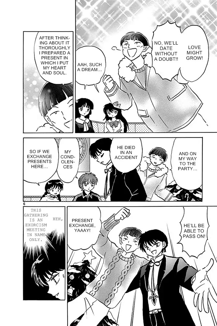 Kyoukai no Rinne Chapter 310 page 6 - Chapter 310: The Christmas Exorcism Meeting