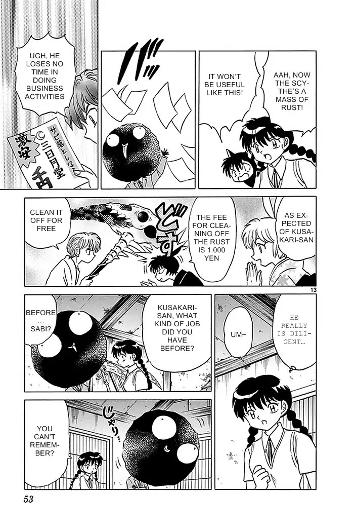 Kyoukai no Rinne Chapter 331 page 13 - Chapter 331: Kusakari-san