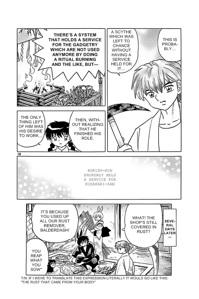 Kyoukai no Rinne Chapter 331 page 18 - Chapter 331: Kusakari-san