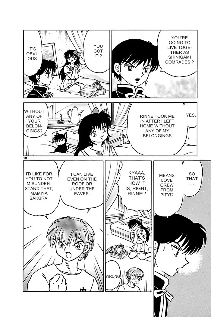 Kyoukai no Rinne Chapter 332 page 10 - Chapter 332: Ageha Leaves Home
