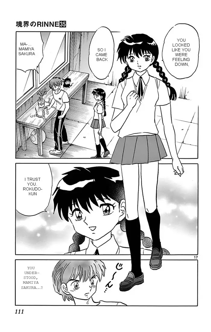 Kyoukai no Rinne Chapter 344 page 17 - Chapter 344: The Price Of Love