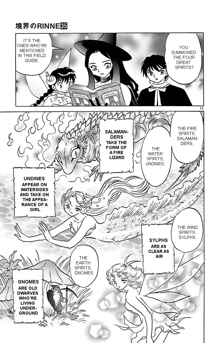 Kyoukai no Rinne Chapter 348 page 11 - Chapter 348: Spirit Summoning
