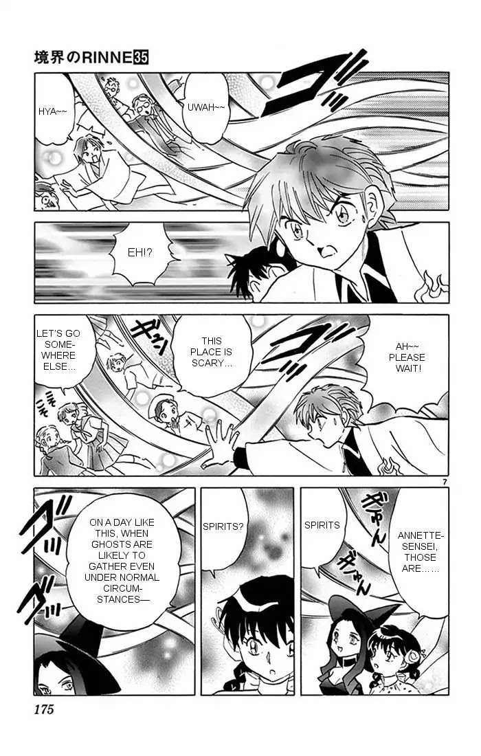 Kyoukai no Rinne Chapter 348 page 7 - Chapter 348: Spirit Summoning