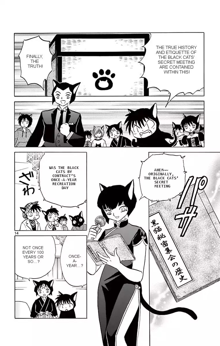Kyoukai no Rinne Chapter 350 page 14 - Chapter 350: The Mystery Of The Black Cats' Secret Meeting