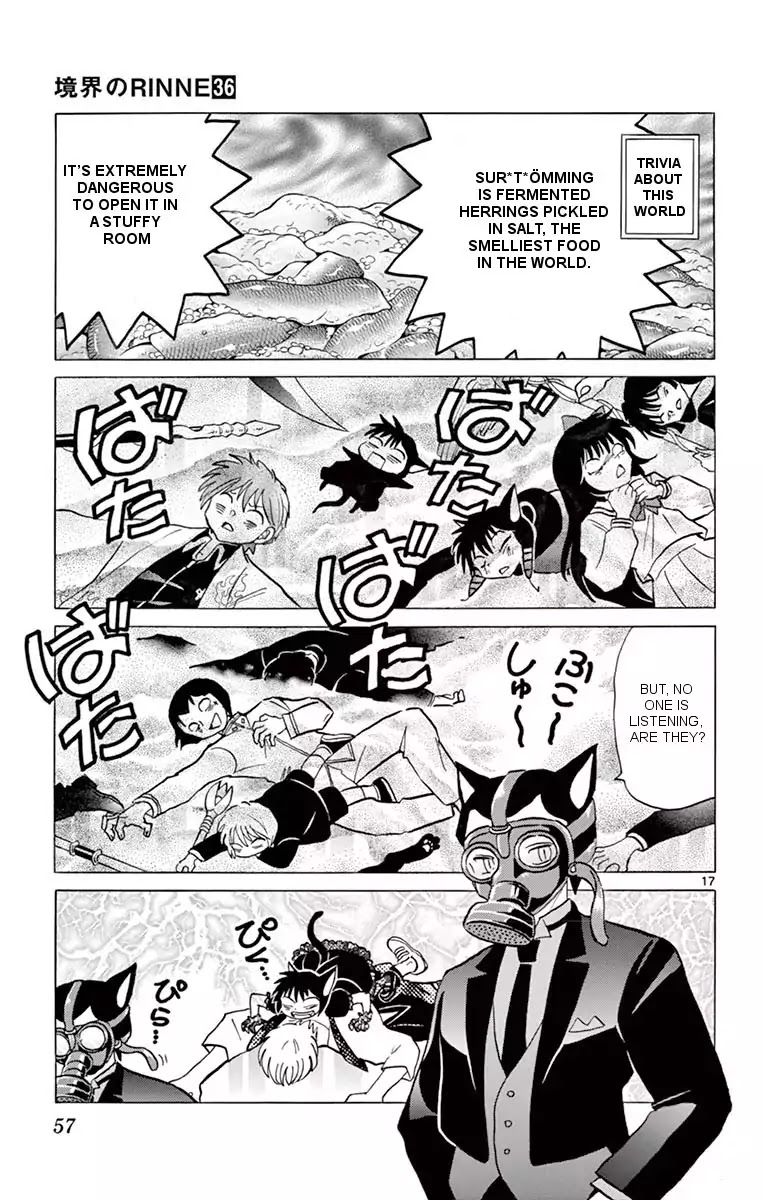 Kyoukai no Rinne Chapter 351 page 17 - Chapter 351: The Hidden History Of The Black Cats' Secret Meeting