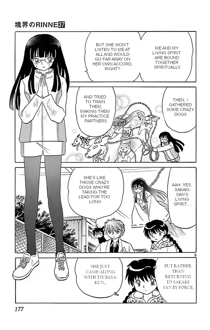 Kyoukai no Rinne Chapter 368 page 9 - Chapter 368: Break the Chains