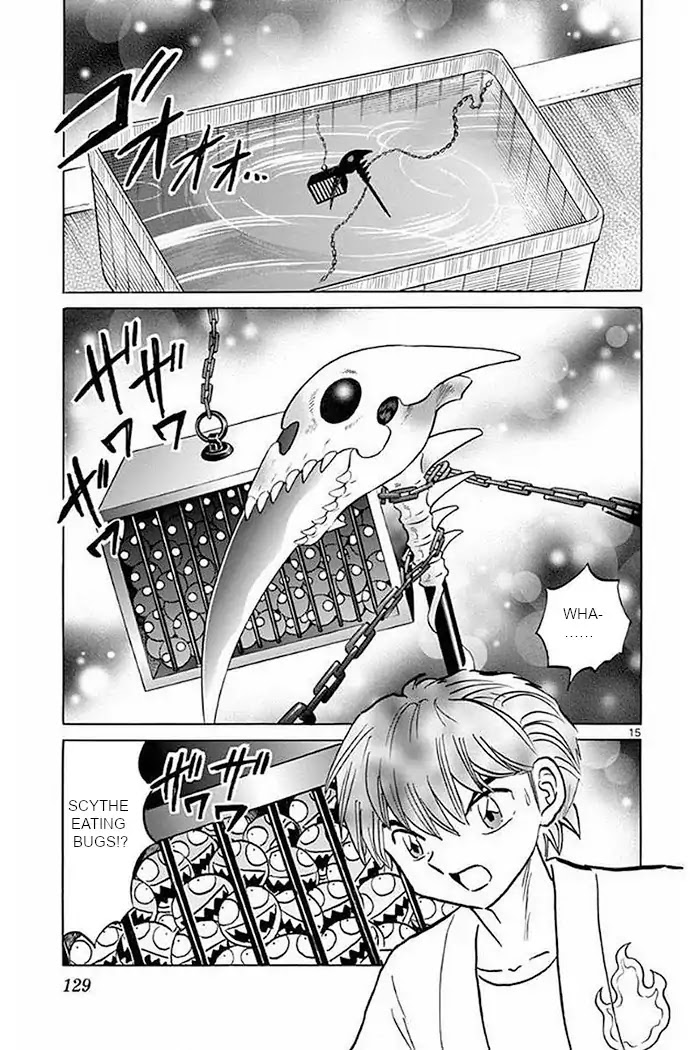 Kyoukai no Rinne Chapter 375 page 15 - Chapter 375: The Scythe of Phoenix