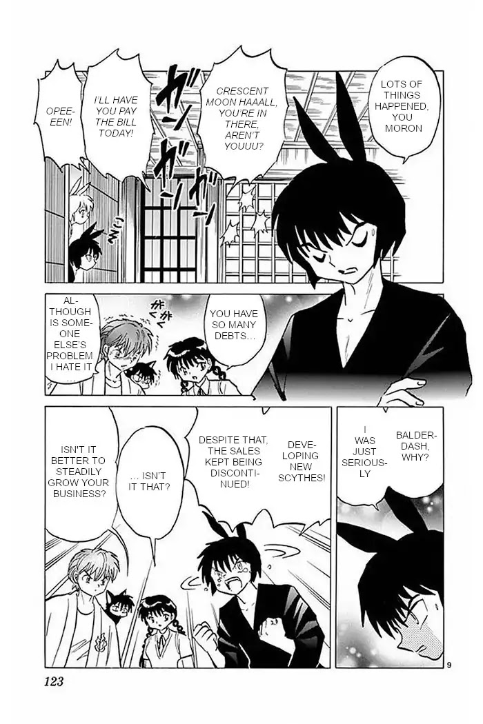 Kyoukai no Rinne Chapter 375 page 9 - Chapter 375: The Scythe of Phoenix