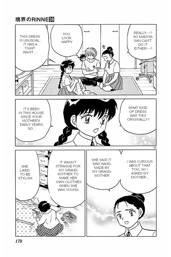 Kyoukai no Rinne Chapter 378 page 11 - Chapter 378: The Dress of the Future