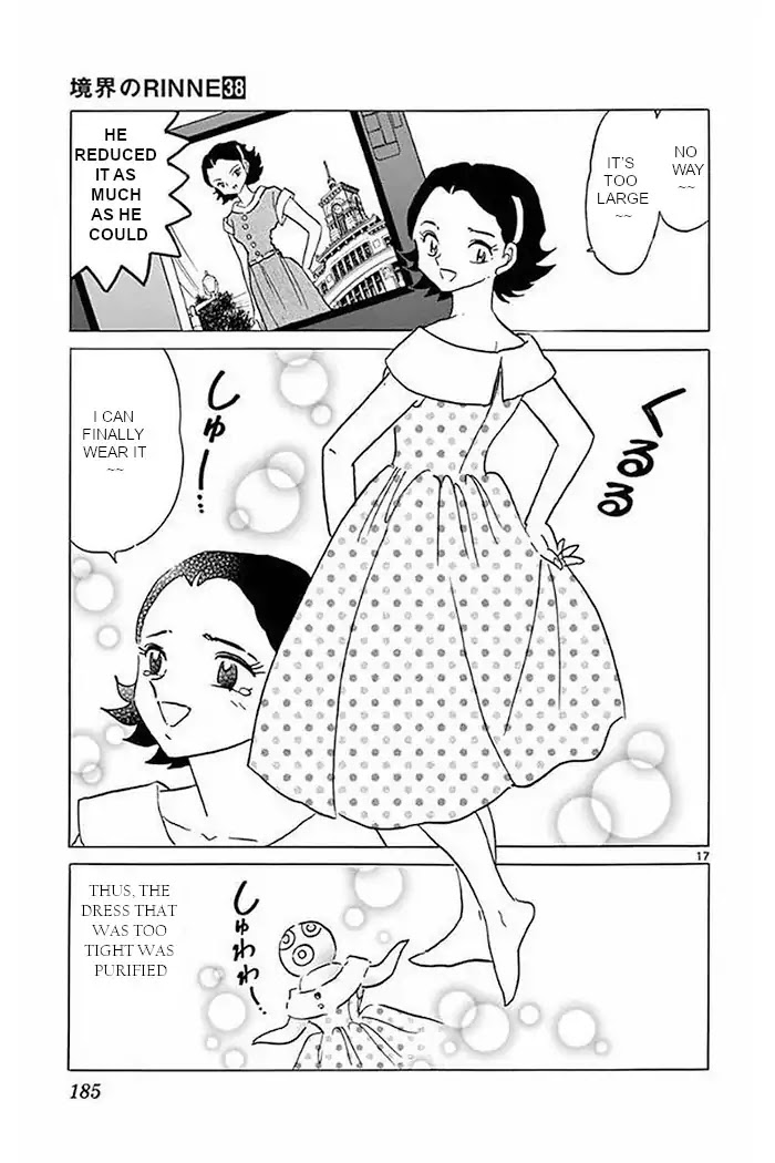 Kyoukai no Rinne Chapter 378 page 17 - Chapter 378: The Dress of the Future