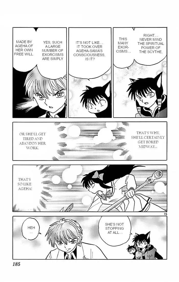 Kyoukai no Rinne Chapter 388 page 15 - Chapter 388: Agena, The Shinigami