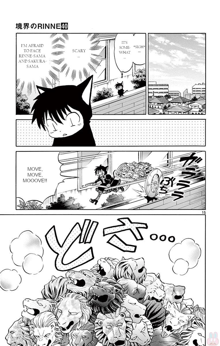 Kyoukai no Rinne Chapter 396 page 15 - Chapter 396: Goodbye, Rokudo-kun