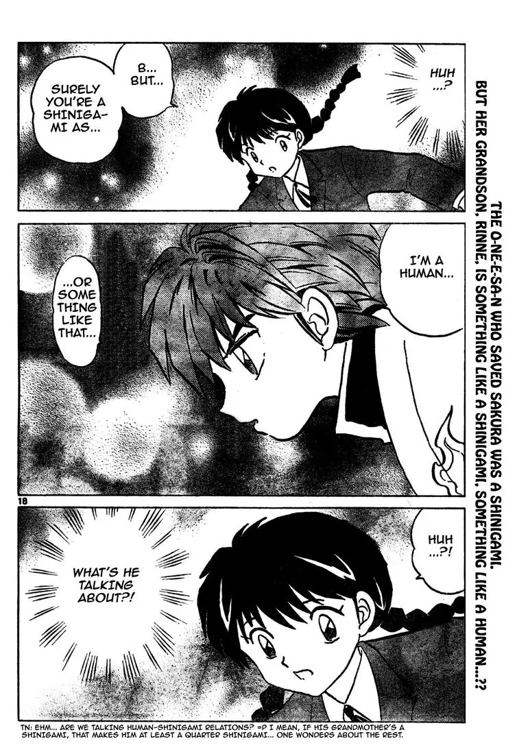Kyoukai no Rinne Chapter 5 page 18 - Chapter 5: O-NE-E-SA-N