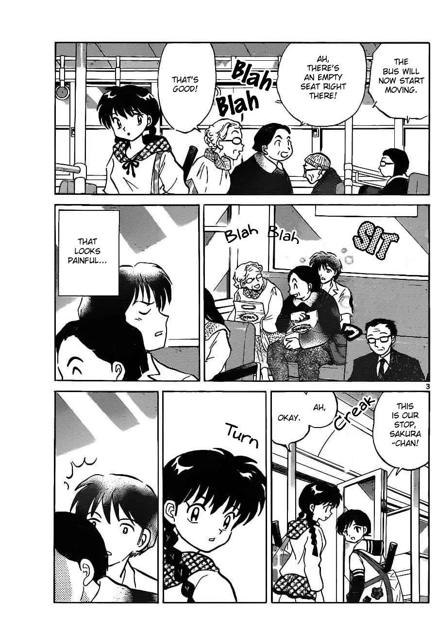 Kyoukai no Rinne Chapter 91 page 3 - Chapter 91: The Vanishing Bus Stop