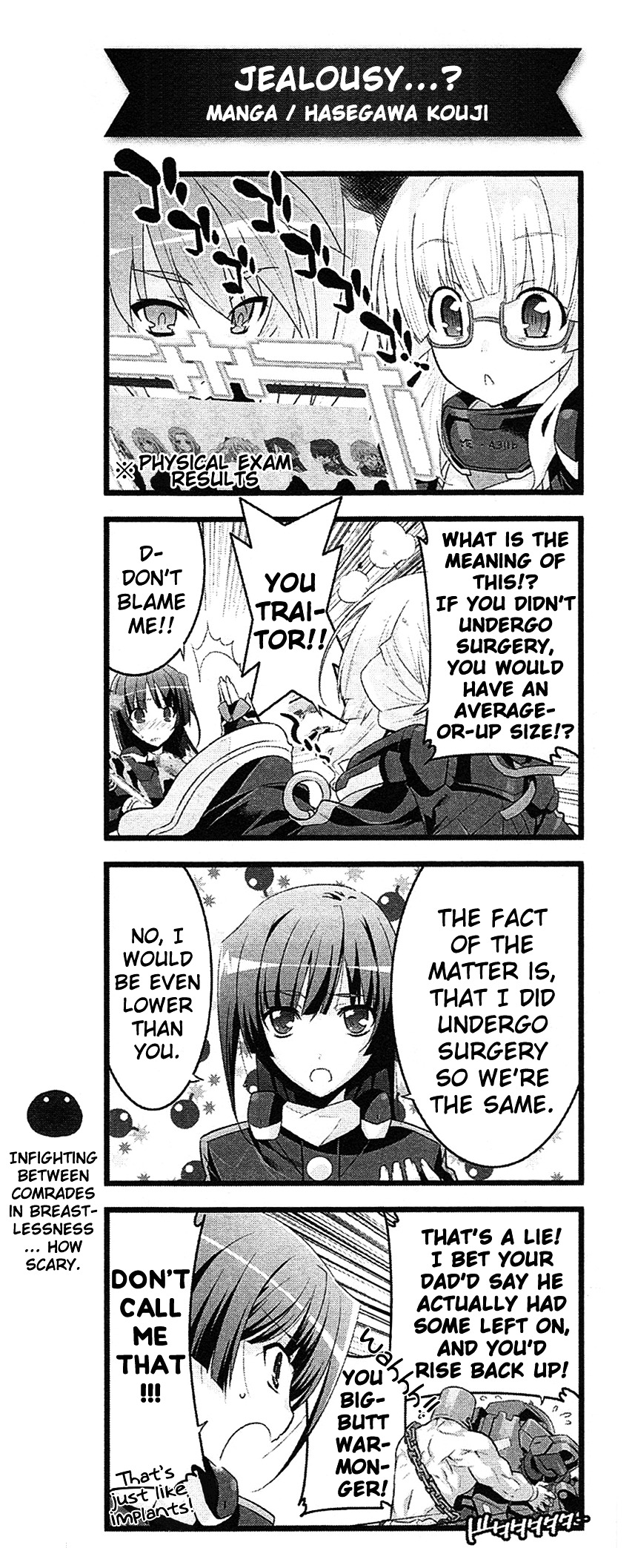 Kyoukai Senjou no Horizon - Animedia 4koma Chapter 0 page 3 - Chapter 0
