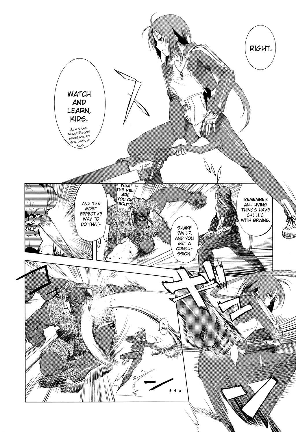 Kyoukai Senjou no Horizon Chapter 1 page 36 - Chapter 1