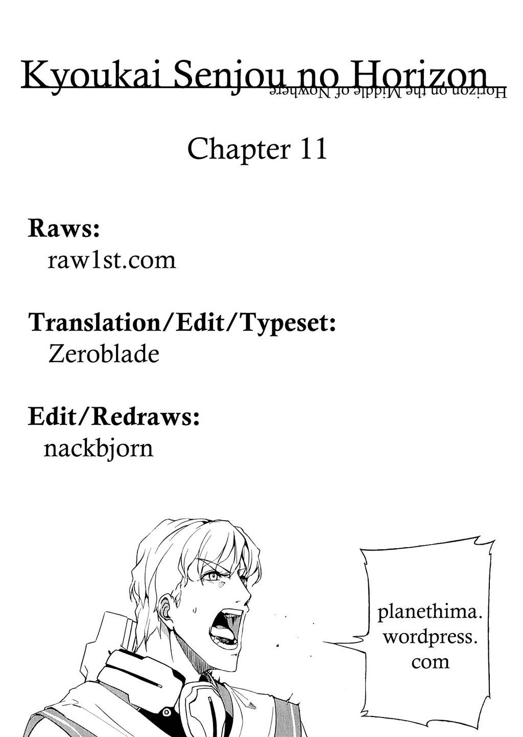 Kyoukai Senjou no Horizon Chapter 11 page 1 - Chapter 11