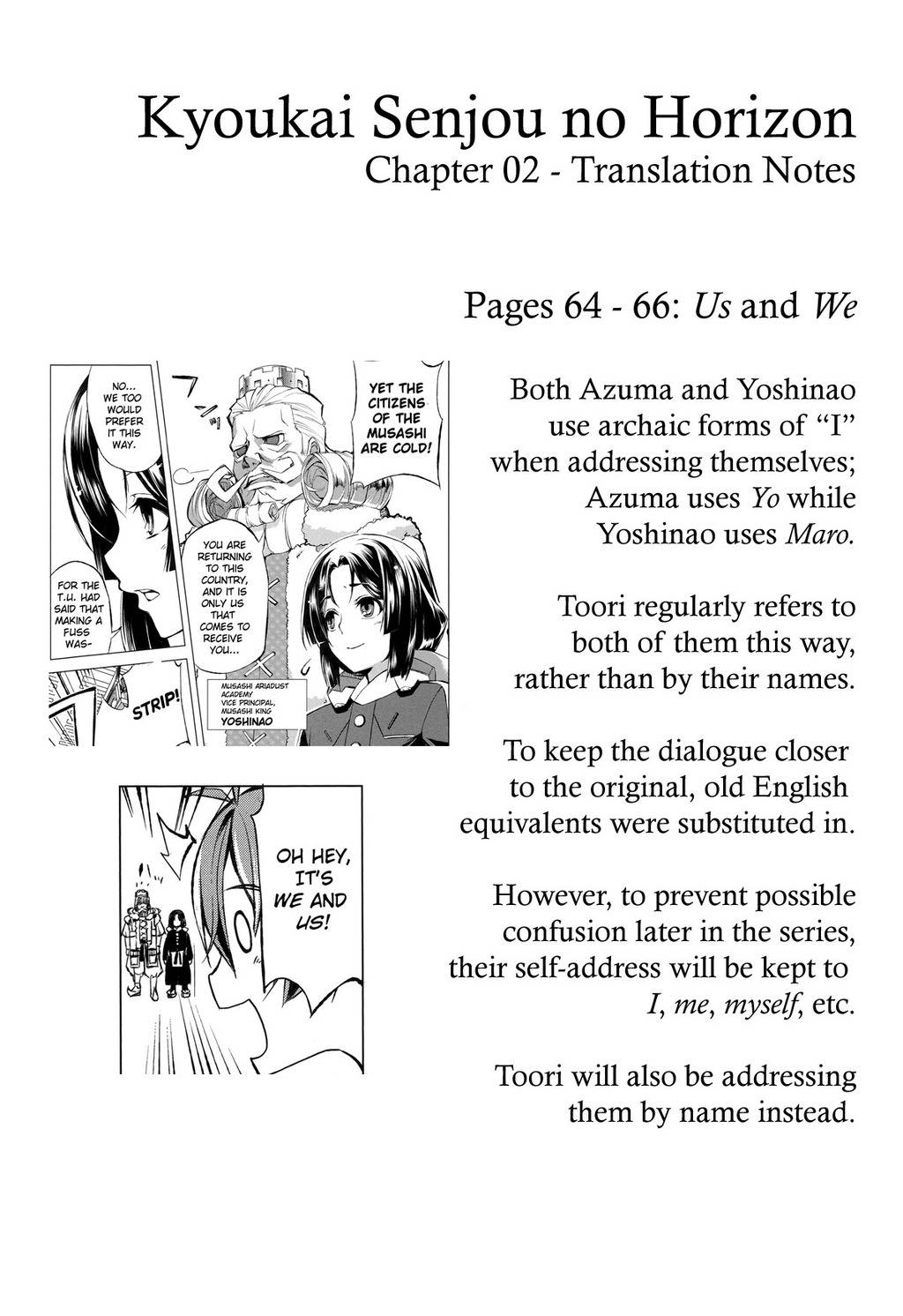 Kyoukai Senjou no Horizon Chapter 2 page 32 - Chapter 2