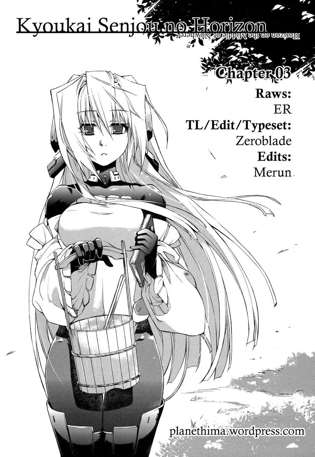 Kyoukai Senjou no Horizon Chapter 3 page 1 - Chapter 3