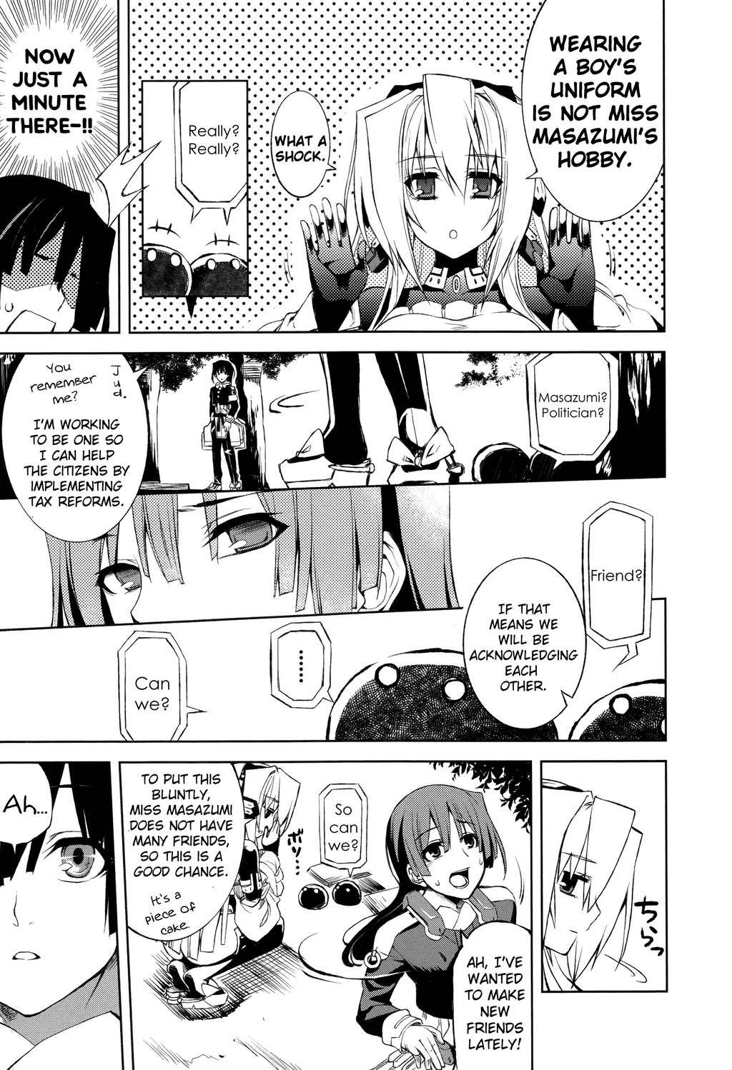 Kyoukai Senjou no Horizon Chapter 3 page 17 - Chapter 3