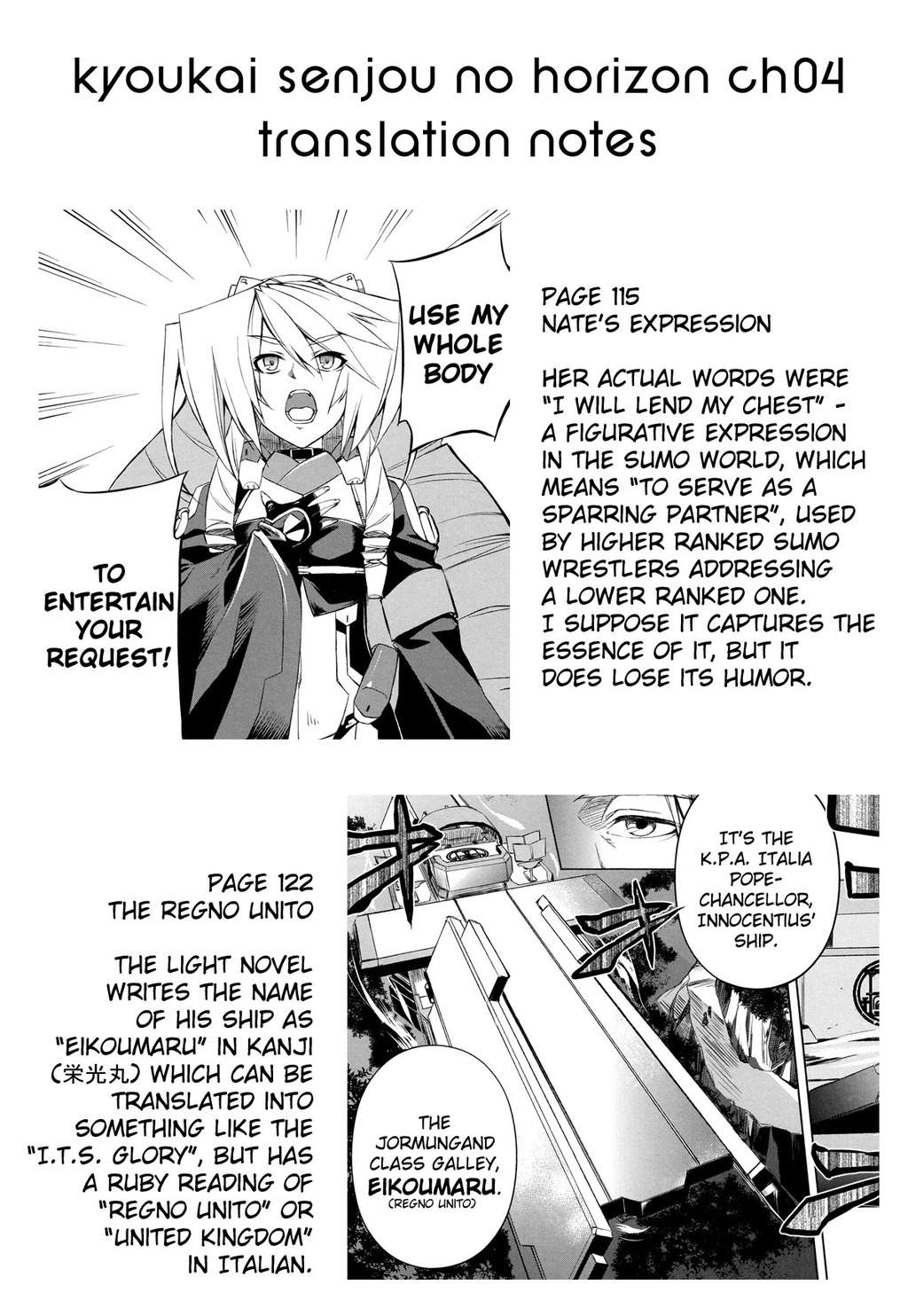 Kyoukai Senjou no Horizon Chapter 4 page 30 - Chapter 4