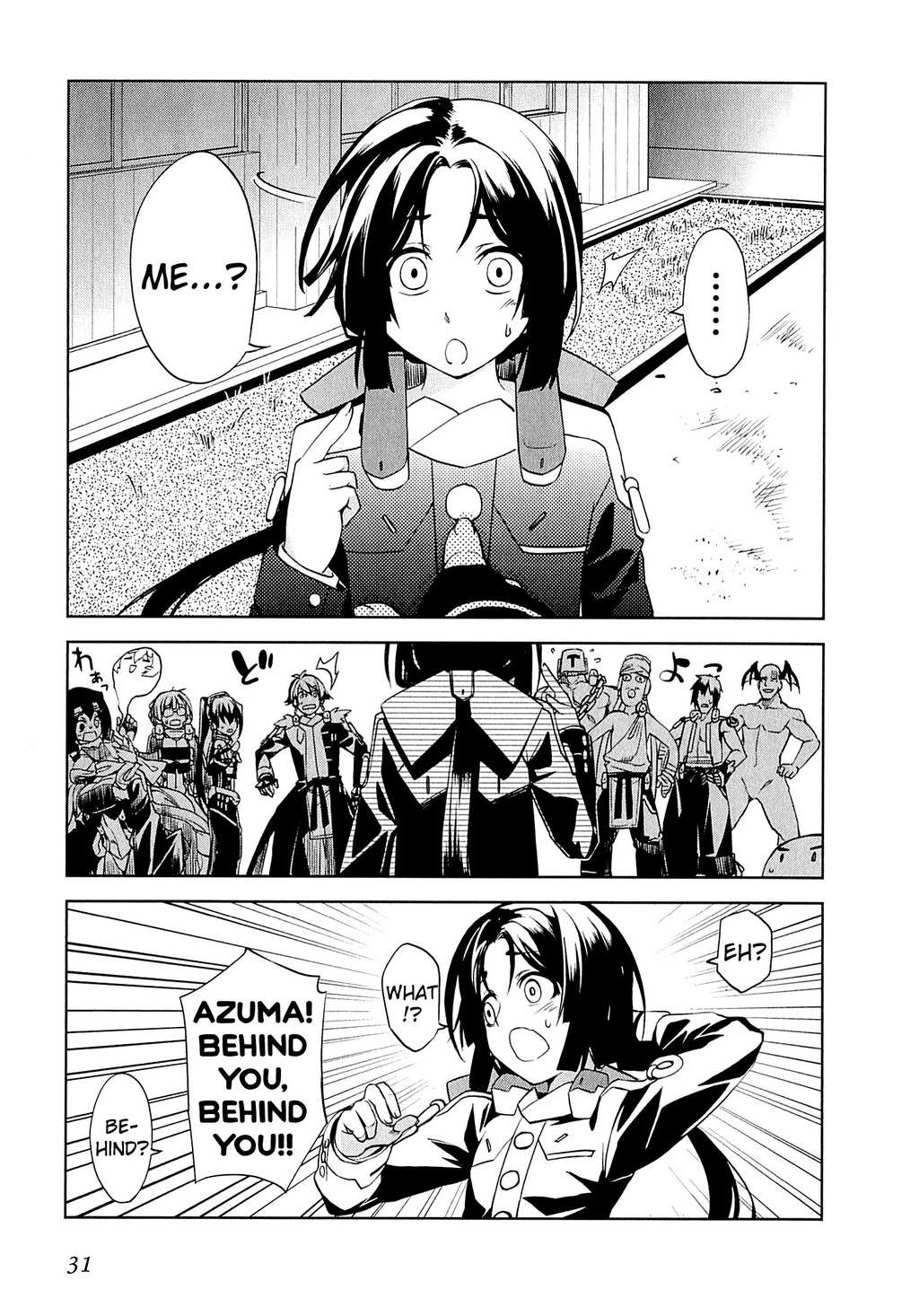 Kyoukai Senjou no Horizon Chapter 7 page 35 - Chapter 7
