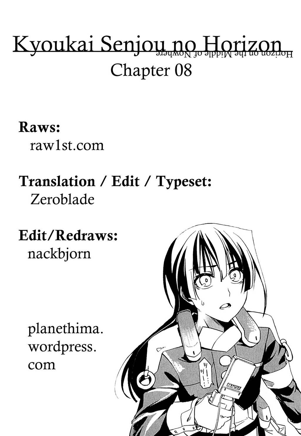 Kyoukai Senjou no Horizon Chapter 8 page 1 - Chapter 8