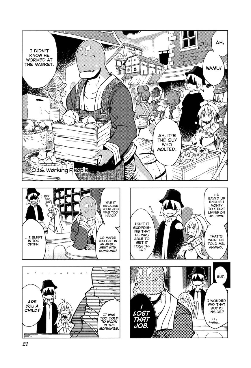 Kyoukai Senjou no Rinbo Chapter 16 page 1 - Chapter 16 : Working People