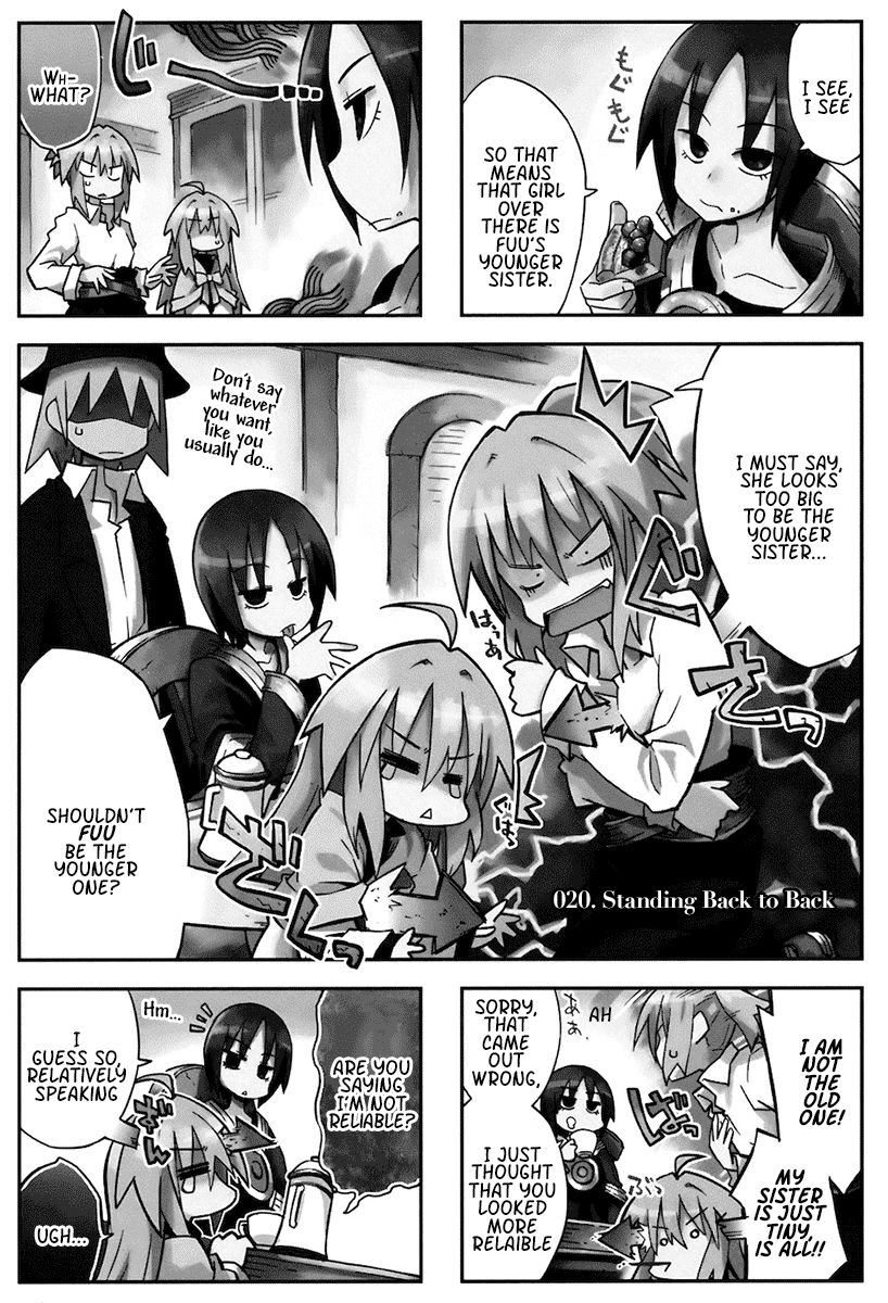 Kyoukai Senjou no Rinbo Chapter 20 page 1 - Chapter 20 : Standing Back to Back