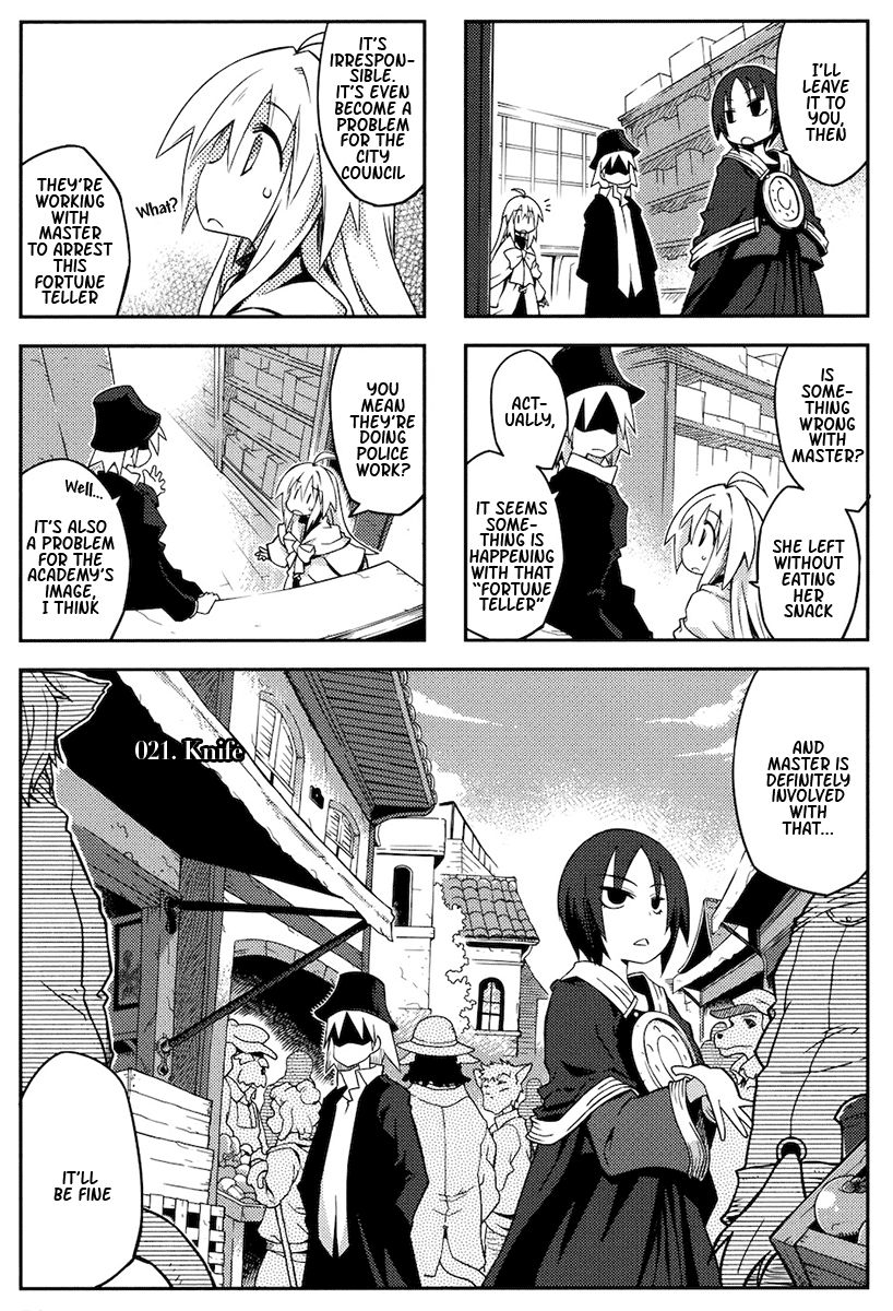 Kyoukai Senjou no Rinbo Chapter 21 page 1 - Chapter 21 : Knife
