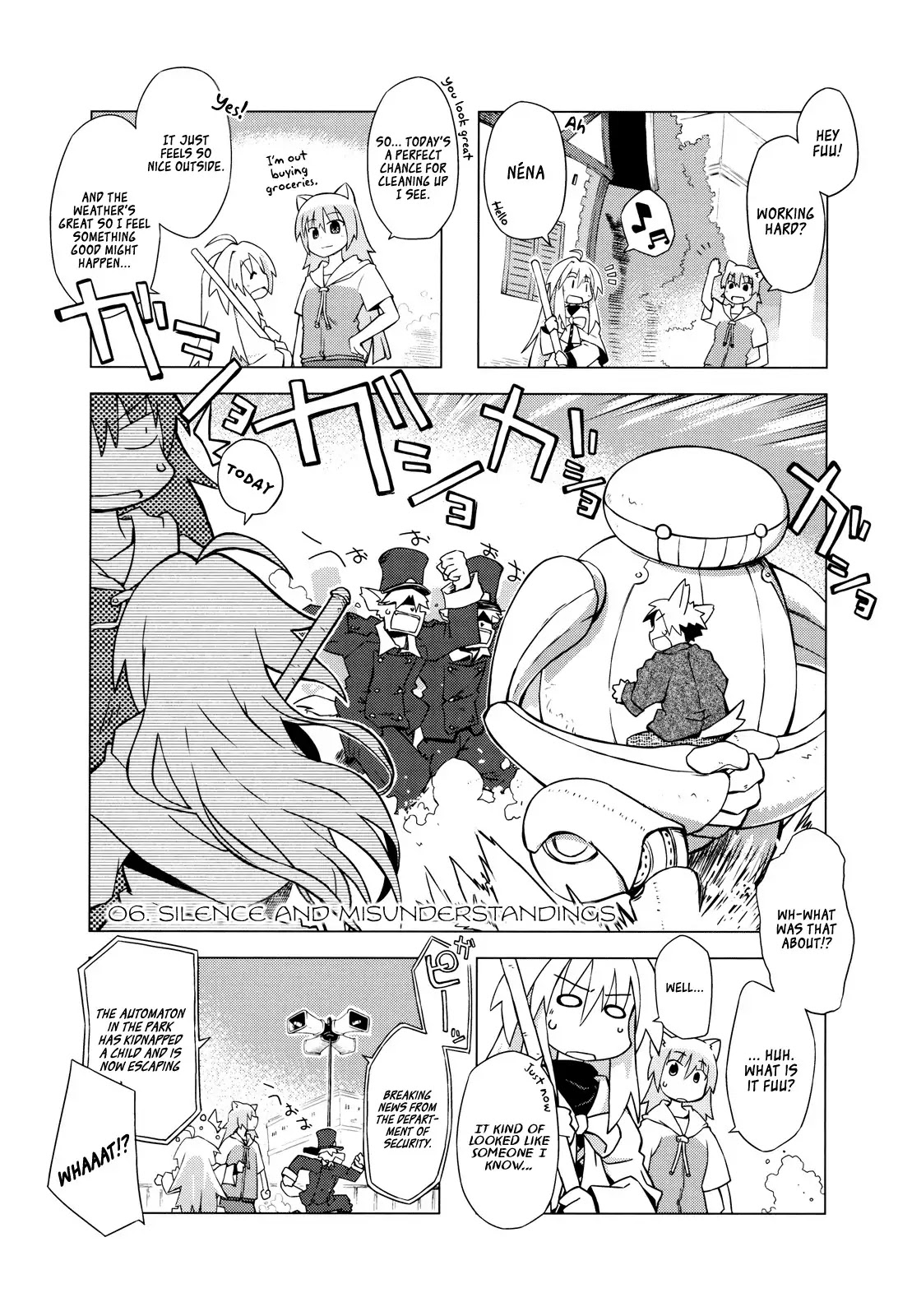 Kyoukai Senjou no Rinbo Chapter 6 page 1 - Chapter 6 : Silence and Misunderstandings