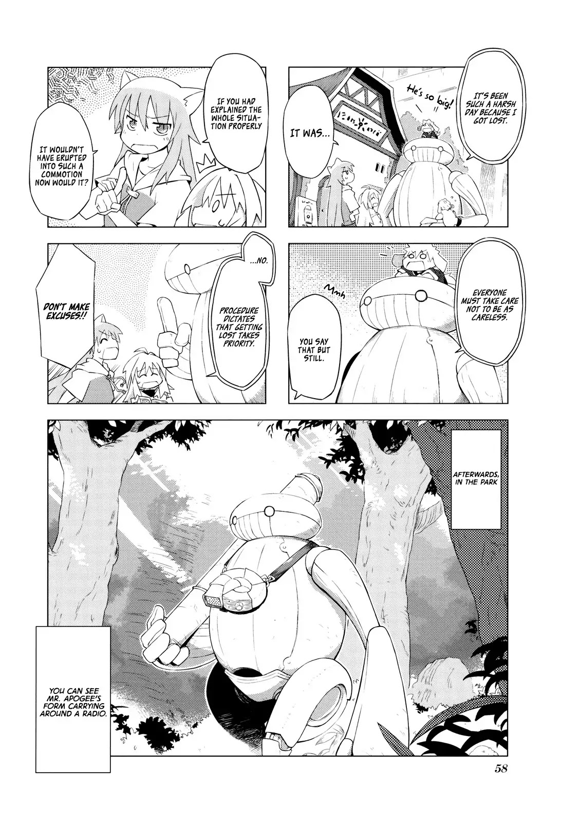 Kyoukai Senjou no Rinbo Chapter 6 page 8 - Chapter 6 : Silence and Misunderstandings