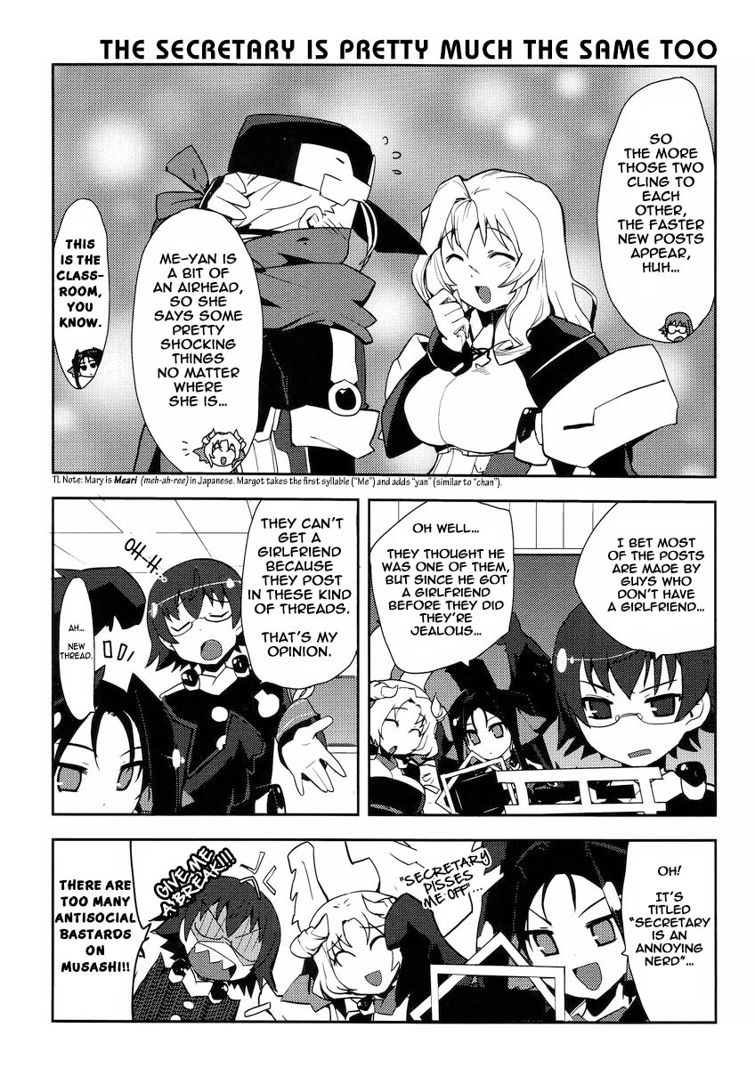 Kyoukaisenjou no Horako-san: Shucchouban Chapter 10.2 page 4 - Chapter 10 v2 : Thread / Promise of a Kiss / An Unrefusable Request / The Secretary ...