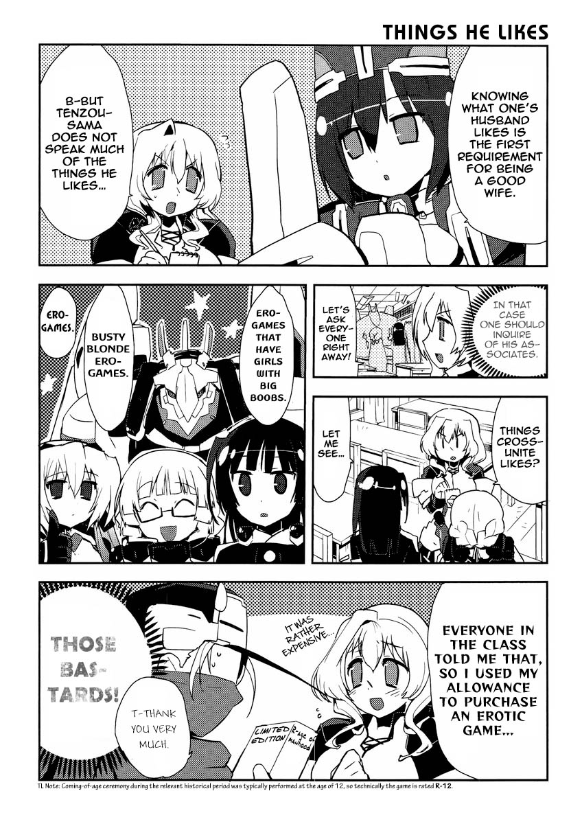 Kyoukaisenjou no Horako-san: Shucchouban Chapter 11.2 page 2 - Chapter 11 v2 : I Want To Become a Good Wife / Things He Likes / Like a Dirty Old Ma...
