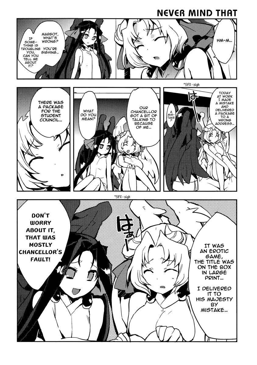 Kyoukaisenjou no Horako-san: Shucchouban Chapter 2.2 page 2 - Chapter 2 v2 : BL Manga / Never Mind That / Dinner Menu / Certain Words of Wisdom