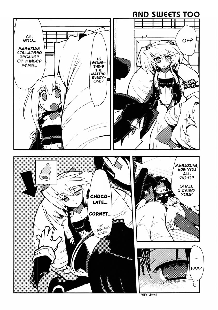 Kyoukaisenjou no Horako-san: Shucchouban Chapter 4.2 page 2 - Chapter 4 v2 : Continued From Previous Chapter / And Sweets Too / Sometimes She Get...